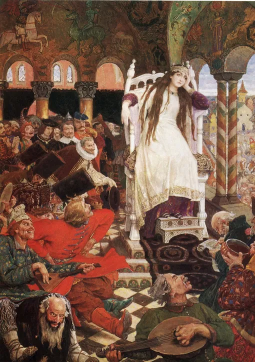 В. М. Васнецов, «Царевна Несмеяна», 1916. Государственная Третьяковская галерея