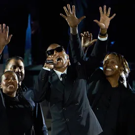 В Ватикане прошел первый поп-концерт. Его хедлайнером стал Фаррелл Уильямс В Ватикане прошел первый поп-концерт. Его хедлайнером стал Фаррелл Уильямс