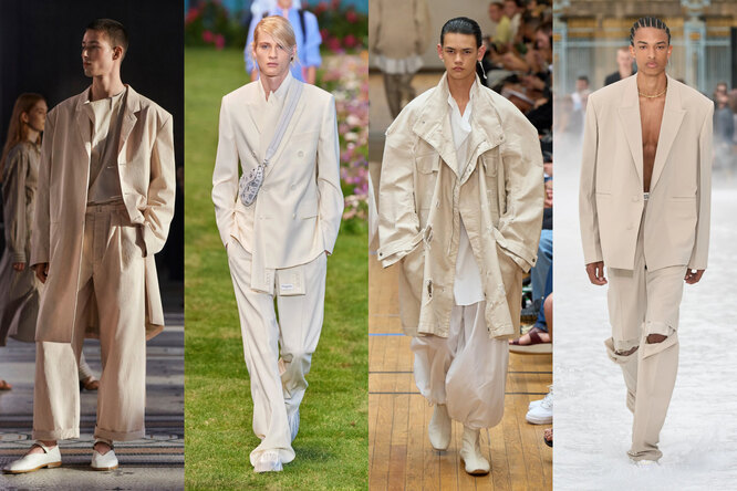 Lemaire, Dior Men, Hed Mayner, Givenchy весна-лето 2023