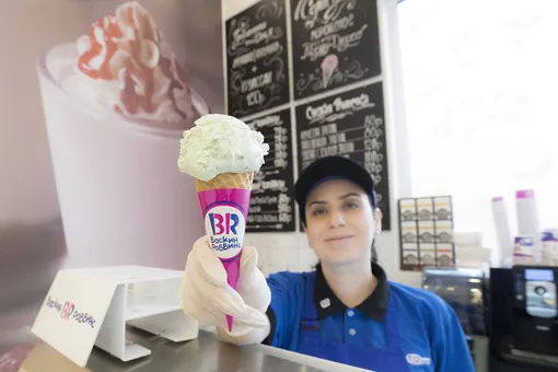 Baskin Robbins подал заявку на регистрацию нового бренда в России. Будущей сети, вероятно, придется изменить рецептуру