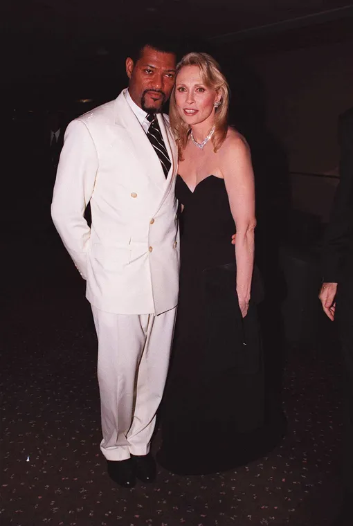 Лоренс Фишберн на пермии «Золотой глобус», 1996