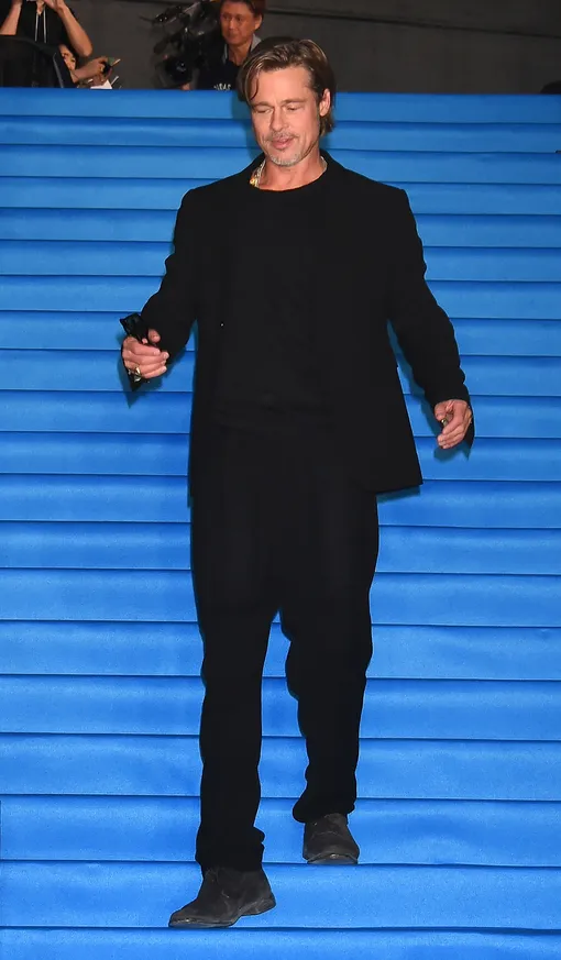 Брэд Питт на премьере фильма «К звездам» в Токио, сентябрь 2019