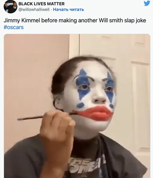 Джимми Киммел перед тем, как в очередной раз пошутить о пощечине Уилла Смита