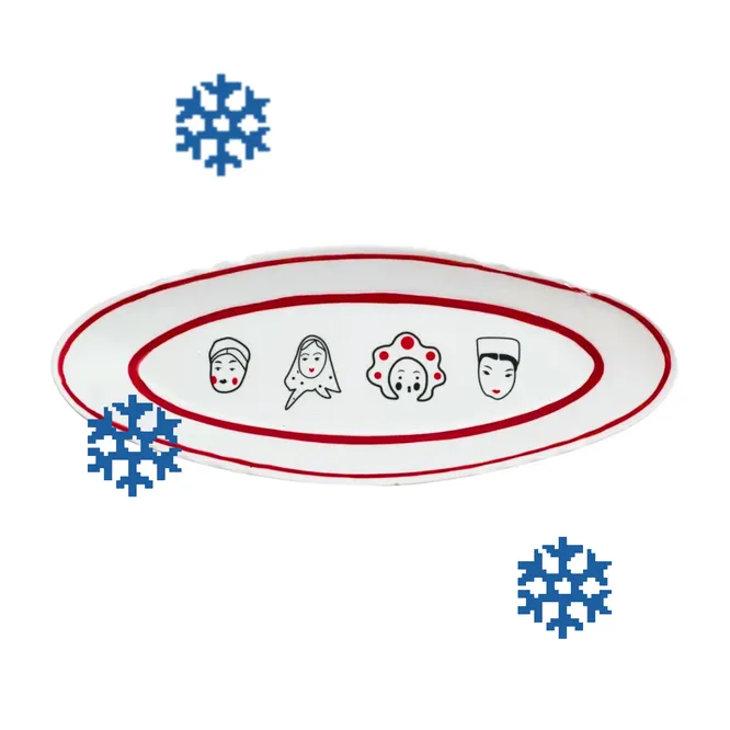 Селедочница из фарфора, 2490 руб.