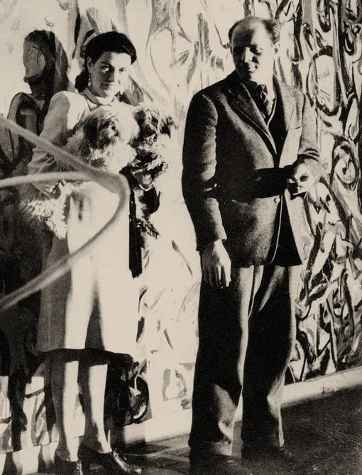 Джексон Поллок и Пегги Гуггенхайм