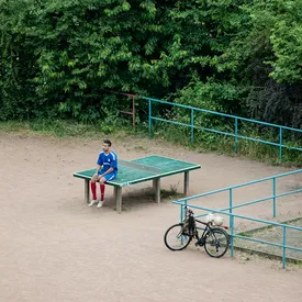 Жизнь теннисного стола, который использовали для чего угодно, кроме тенниса