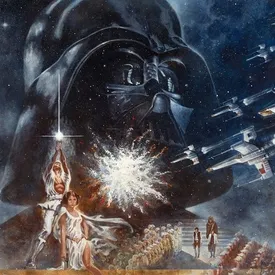 Картину с первым изображением киновселенной «Звездных войн» продали на аукционе за $3,9 млн Картину с первым изображением киновселенной «Звездных войн» продали на аукционе за $3,9 млн