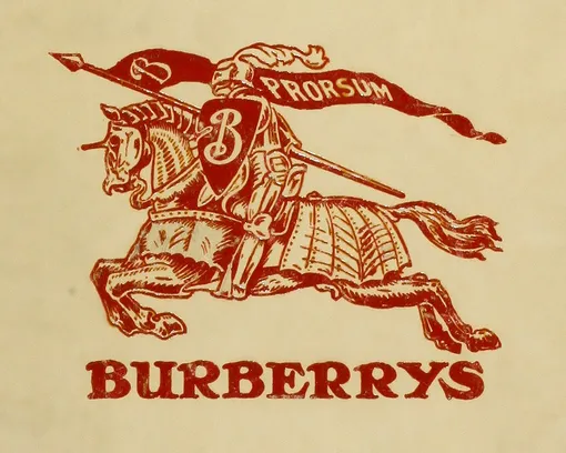 Логотип Burberry образца 1901 года