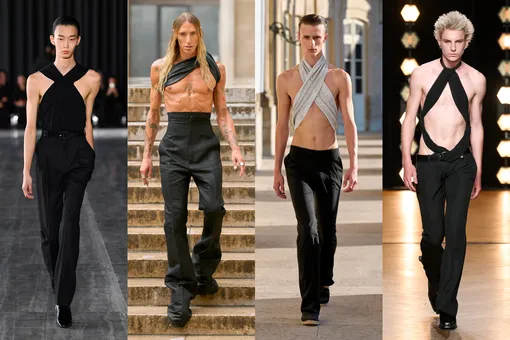 Saint Laurent, Rick Owens, Ludovic De Saint Sernin, Egonlab весна-лето 2024