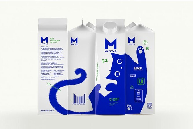Продукция брянского молочного комбината внезапно стала популярна в Японии. Все благодаря кавайному коту