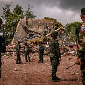 На границе Таиланда и Камбоджи возобновились бои