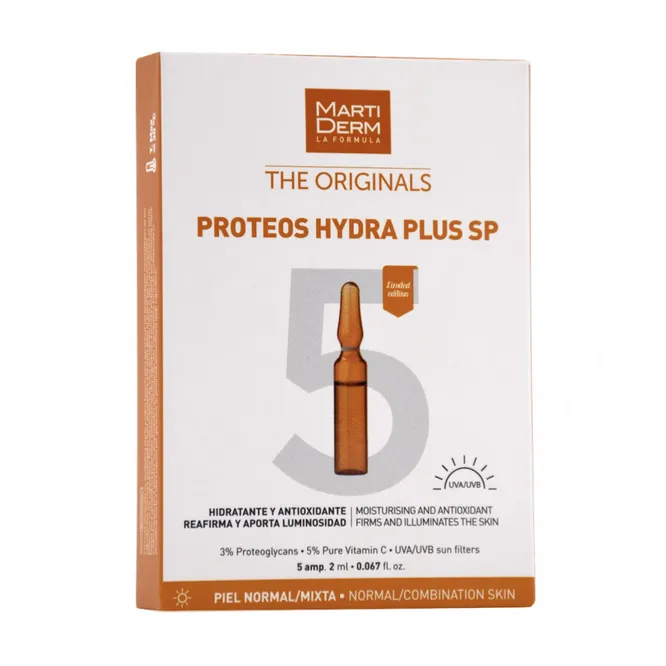 Сыворотка-уход в ампулах Proteos Hydra Plus SP, MartiDerm