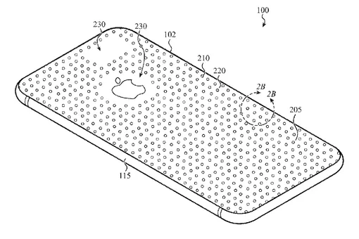 Apple запатентовала устойчивую к царапинам заднюю часть корпуса iPhone Apple запатентовала устойчивую к царапинам заднюю часть корпуса iPhone