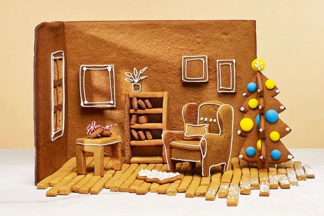 Ikea выпустила инструкции для сборки пряничных домов. Они собираются как мебель компании Ikea выпустила инструкции для сборки пряничных домов. Они собираются как мебель компании