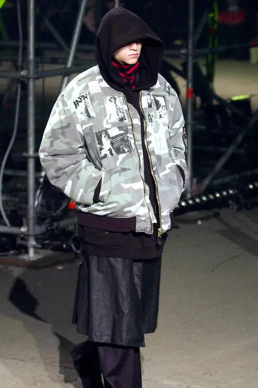 Raf Simons осень-зима 2001