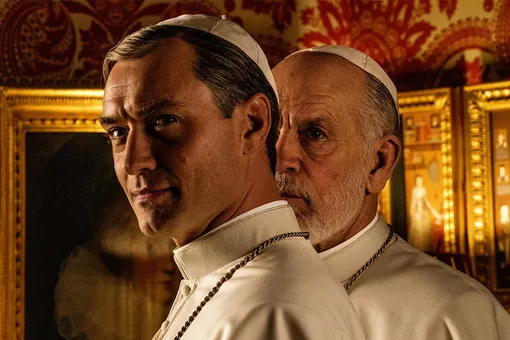 HBO опубликовал видео с семью смертными грехами героя Джуда Лоу в «Молодом папе»