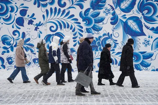 Сугробы в Москве достигли рекордной с начала зимы высоты