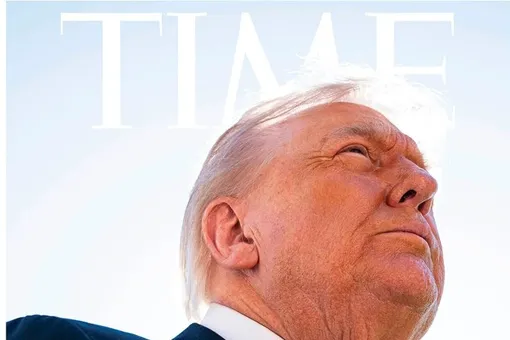Трамп раскритиковал свою фотографию на обложке Time Трамп раскритиковал свою фотографию на обложке Time