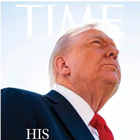 Трамп раскритиковал свою фотографию на обложке Time Трамп раскритиковал свою фотографию на обложке Time