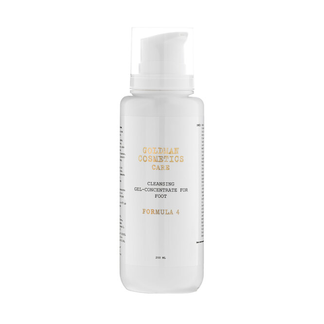 Очищающий гель-концентрат для ног Formula 4, Goldman Cosmetics