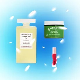 Зимняя косметичка: масло для тела, палетка с блестками и экстремальное увлажнение