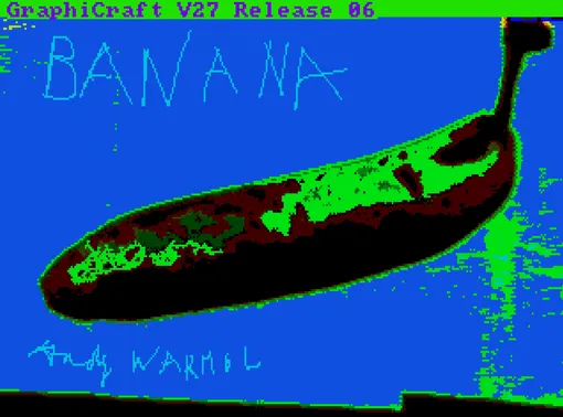 ANDY WARHOL (1928-1987). Untitled (Banana) ANDY WARHOL (1928-1987). Untitled (Banana)