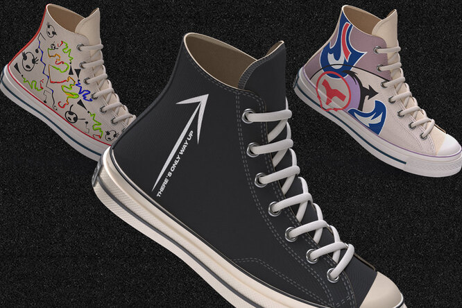 Converse и российские дизайнеры выпустили кеды в формате дополненной реальности Converse и российские дизайнеры выпустили кеды в формате дополненной реальности