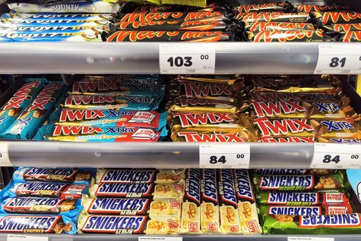 Магазины «Пятерочка» и «Перекресток» остановили закупки Mars, Snickers, Twix, M&M’s и жвачки Orbit