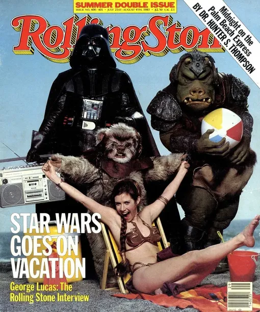 Обложка журнала Rolling Stone, 1983