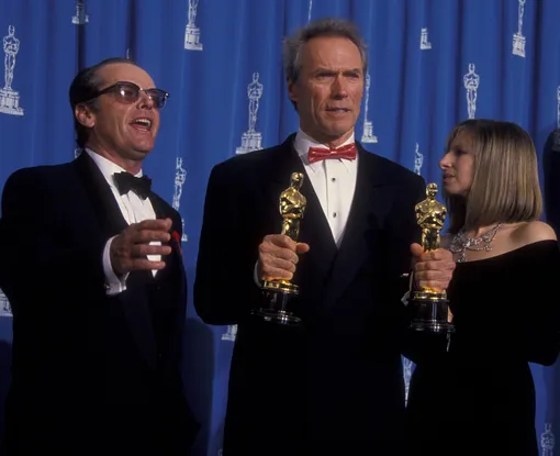 Джек Николсон, Клинт Иствуд и Барбара Стрейзанд, 1993