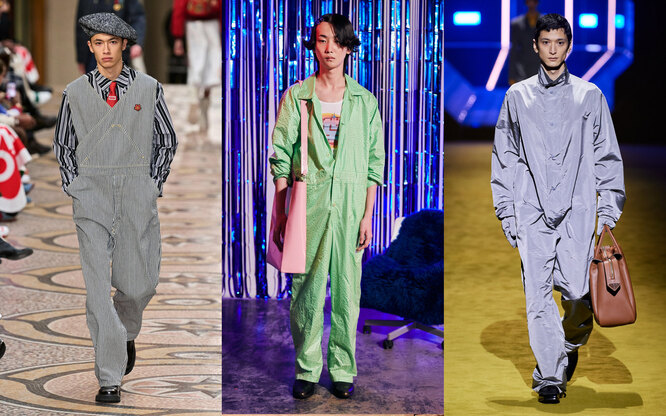 Kenzo, Lazoschmidl, Prada осень–зима 2022 Kenzo, Lazoschmidl, Prada осень-зима 2022