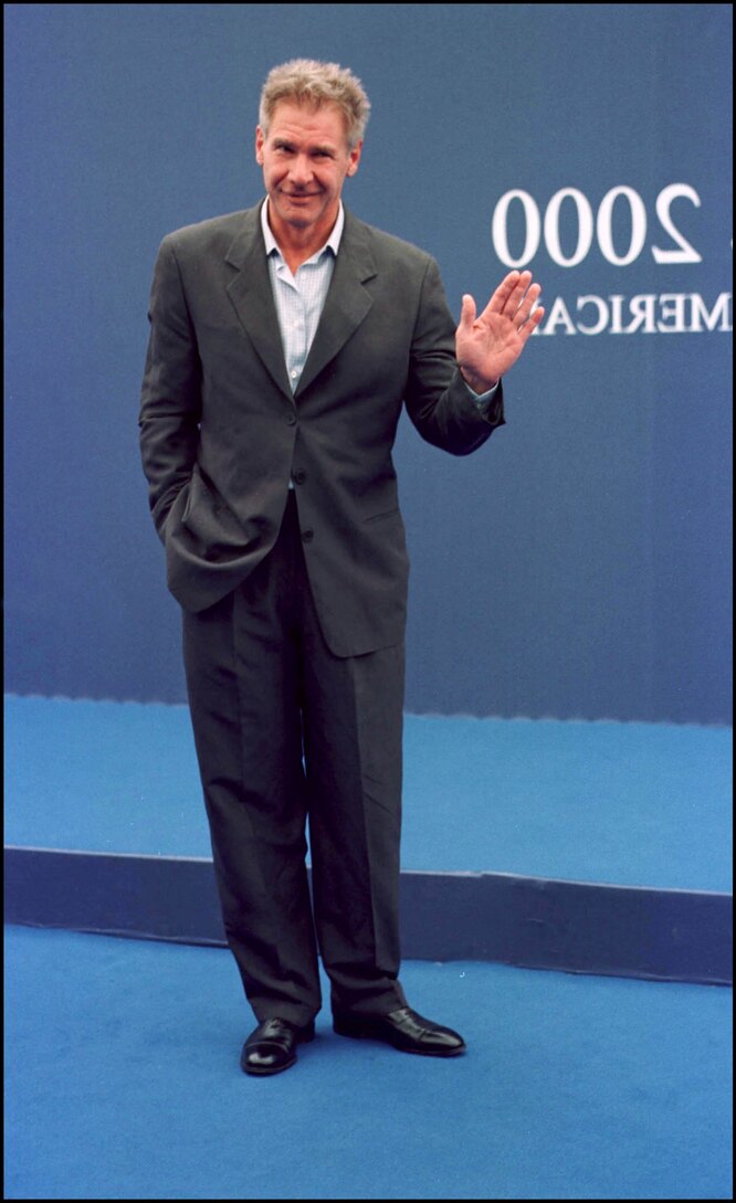 : Deauville film festival: Harrison Ford in Deauville, France on September 08, 2000. (Photo by )