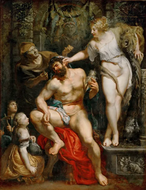 Питер Пауль Рубенс, «Геркулес и Омфала». 1602-1605 гг.