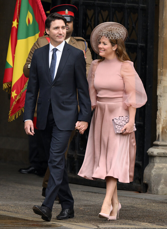 Премьер-министр Канады Джастин Трюдо с женой Софи Грегуар-Трюдо