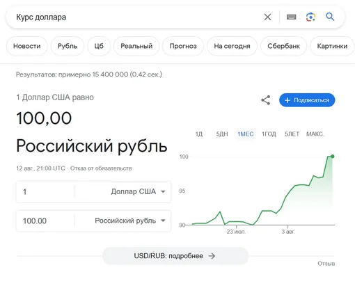 доллар доллар