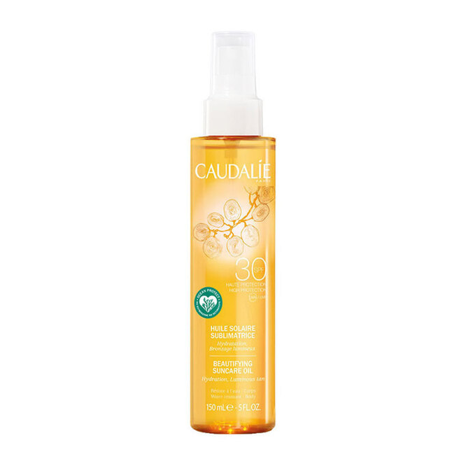 Солнцезащитное масло для тела Beautifying Sun Care Oil SPF 30, Caudalie