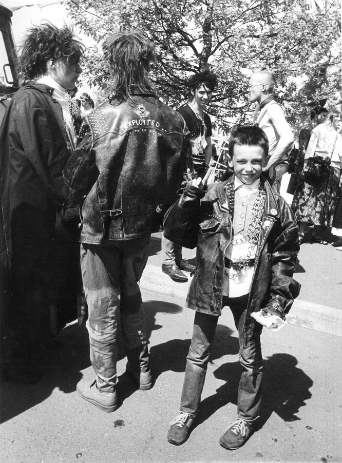 Таллинские панки и DIY фэшн, 1988 год.