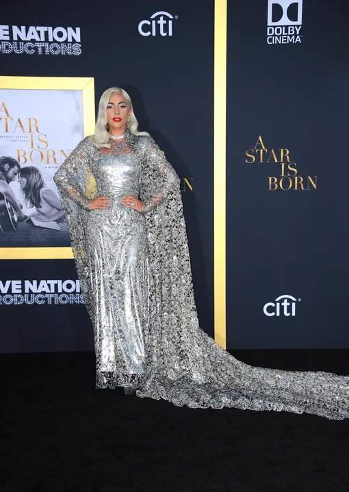 Леди Гага на премьере фильма «Звезда родилась» в Голливуде, 2018