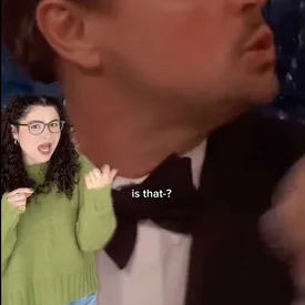 Тиктокерша, умеющая читать по губам, разгадала, о чем говорил Леонардо ДиКаприо на «Золотом глобусе»