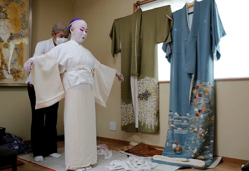 Шоичи Санагаши, хранитель кимоно