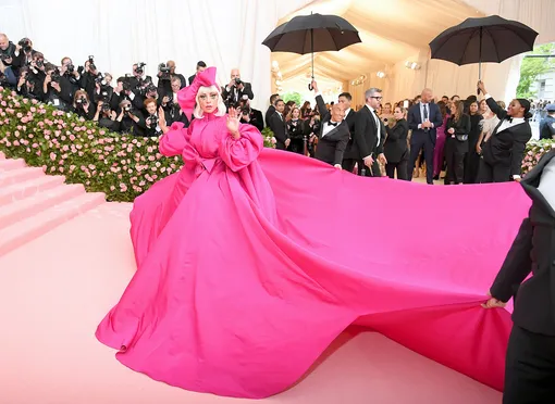 NEW YORK, NEW YORK — MAY 06: Lady Gaga attends The 2019 Met Gala Celebrating Camp: Notes on Fashion at Metropolitan Museum of Art on May 06, 2019 in New York City. (Photo by )