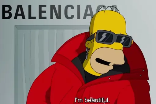 Balenciaga создали спецэпизод «Симпсонов» для показа новой коллекции