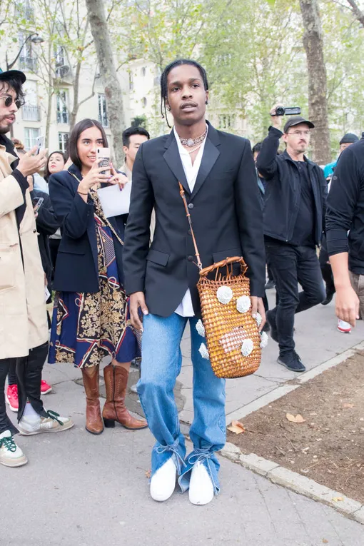 A$AP Rocky на неделе моды в Париже