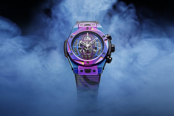 Hublot представили лимитированные часы, созданные в сотрудничестве с DJ Snake Hublot представили лимитированные часы, созданные в сотрудничестве с DJ Snake