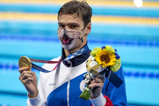 Пловец Евгений Рылов завоевал второе золото на Играх в Токио и установил олимпийский рекорд