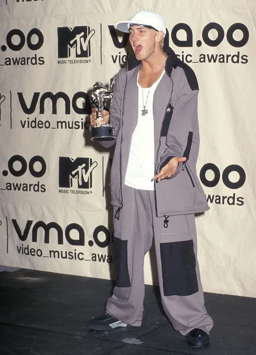 Эминем на церемонии вручения наград MTV Video Music Awards, Нью-Йорк, 7 сентября 2000 года.