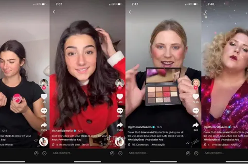 Статистика: бьюти-бренды все больше привлекают к сотрудничеству инфлюенсеров из TikTok