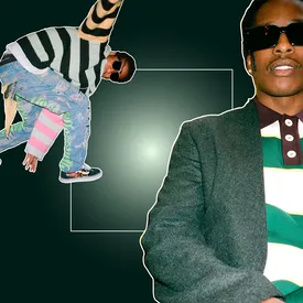 Как носить полосатые вещи — берем пример с A$AP Rocky