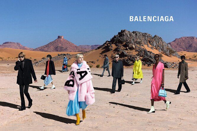 Кампания Balenciaga весна-лето 2019