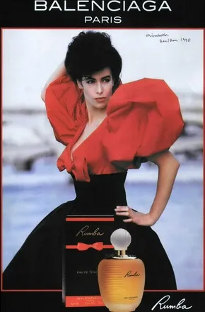 Реклама парфюма Balenciaga, 1990